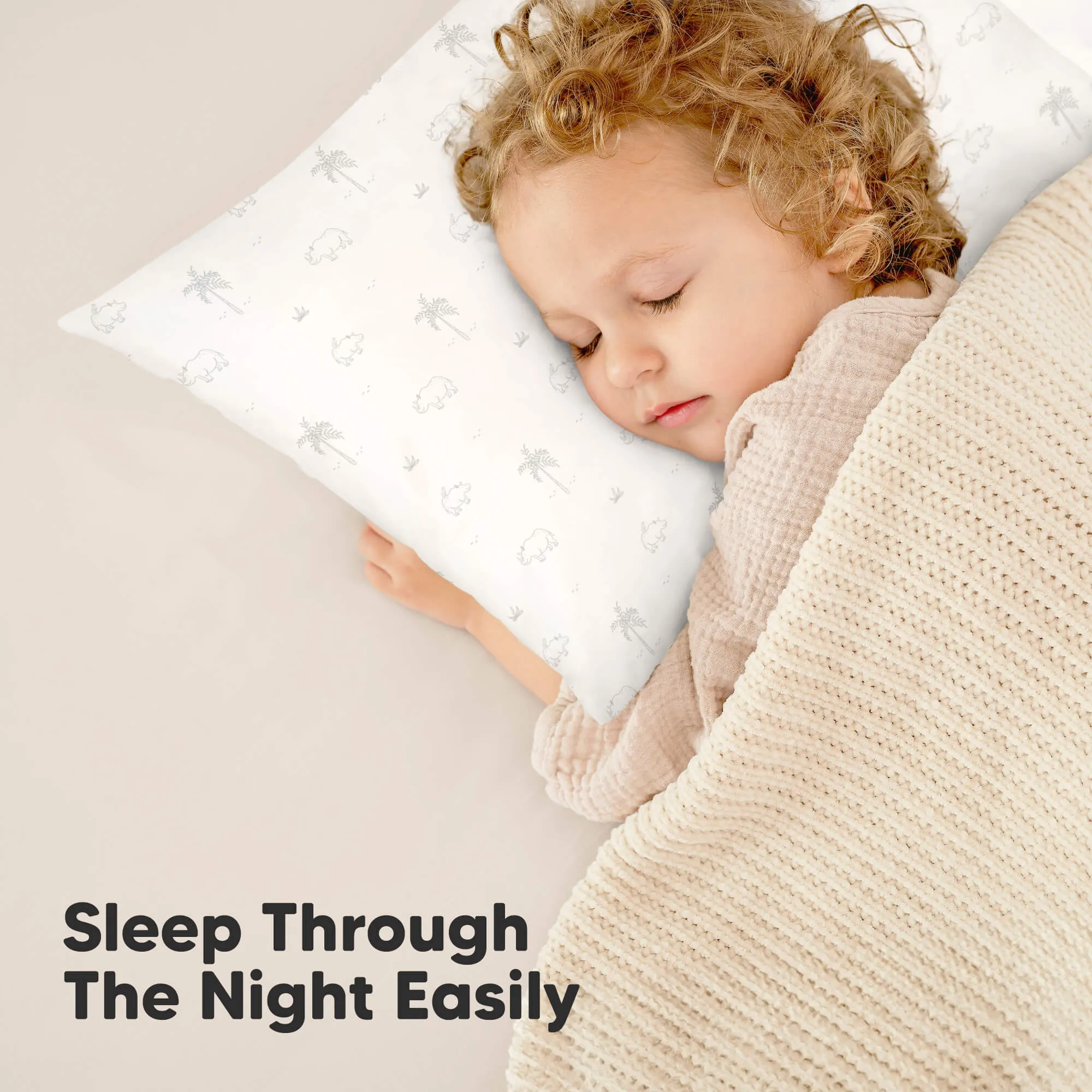 2-Pack Toddler Pillows (Wild Horns)
