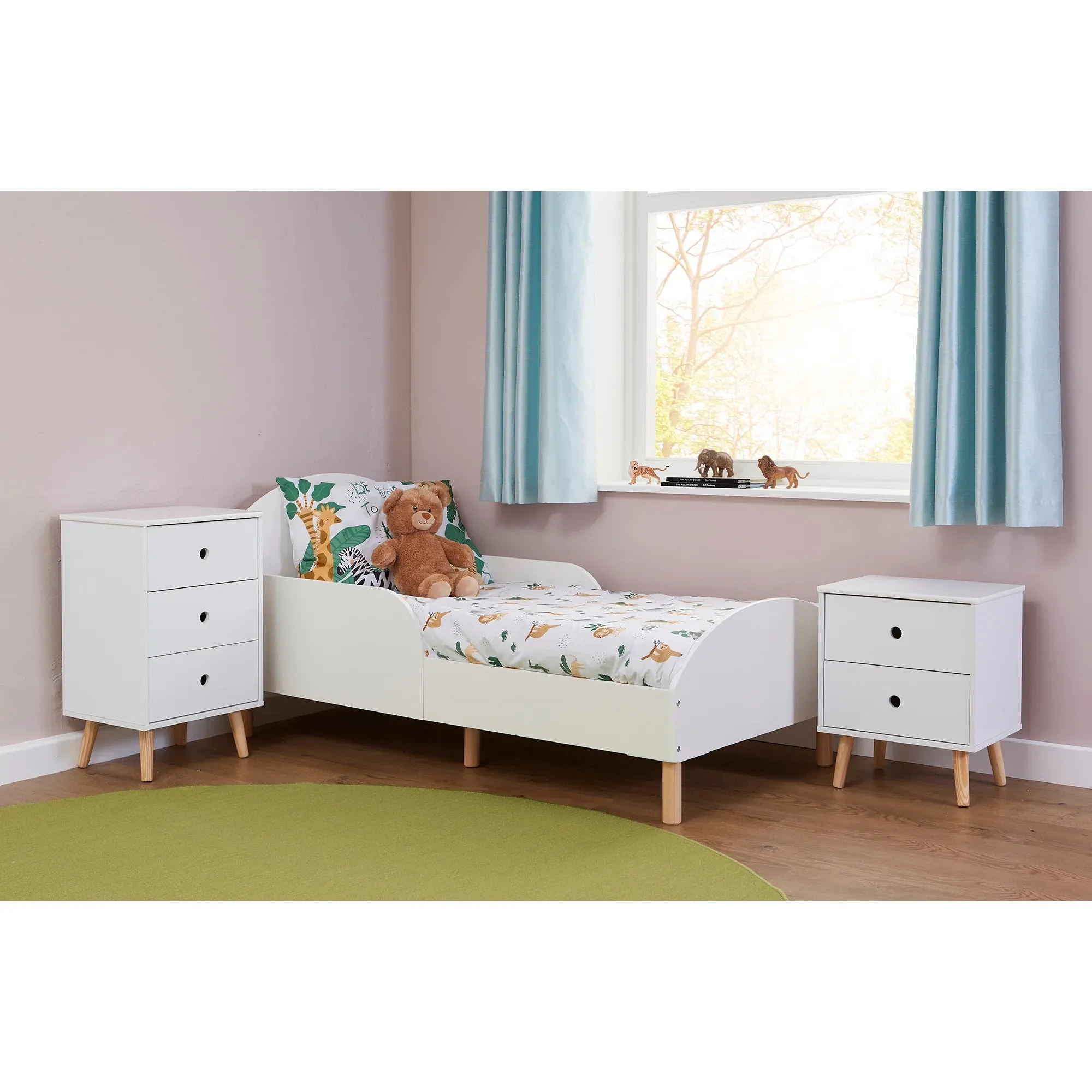 3 Drawer Bedside Cabinet