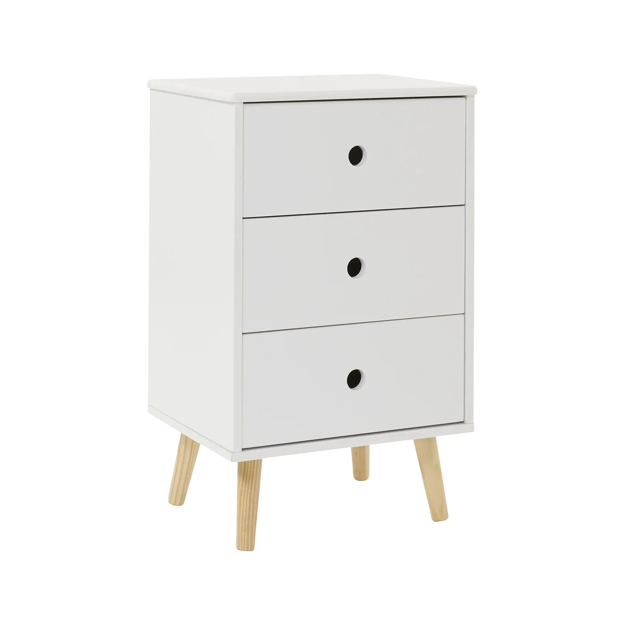 3 Drawer Bedside Cabinet