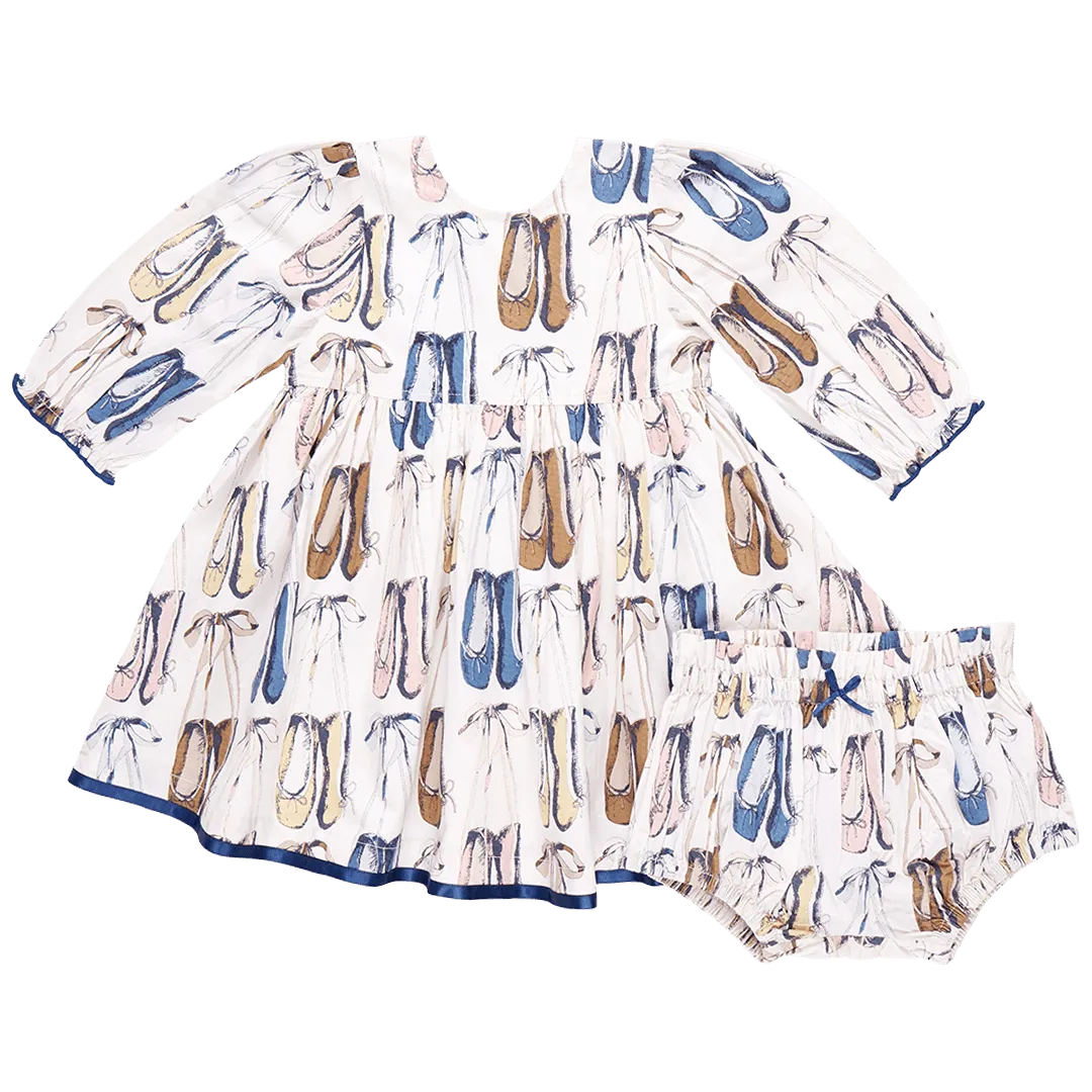 Baby Girls Dresses| Amma- Ballet Slippers | Pink Chicken