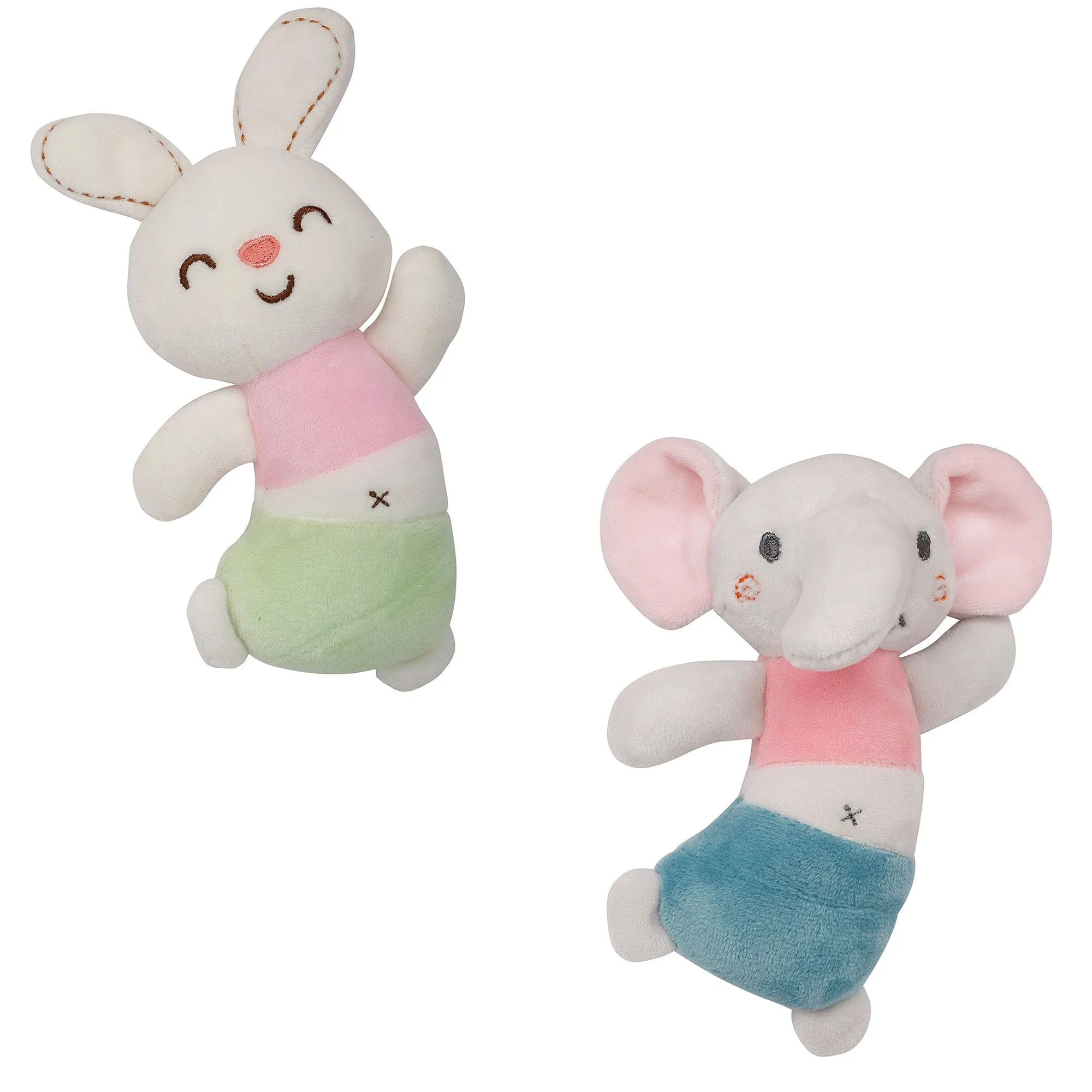 Baby Moo Twin Baby Girl Gift Hamper Pink 10 Pcs - 0-9M Sizes Available