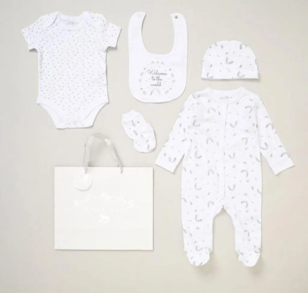 Baby Unisex Clothing Set 'Welcome To The World'