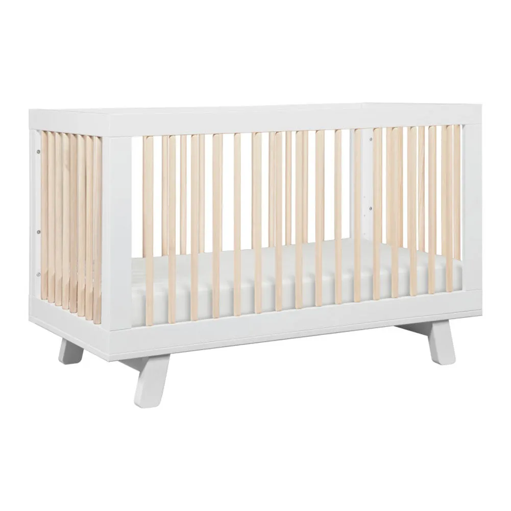 Babyletto Hudson 3-in-1 Convertible Crib with Toddler Bed Conversion Kit