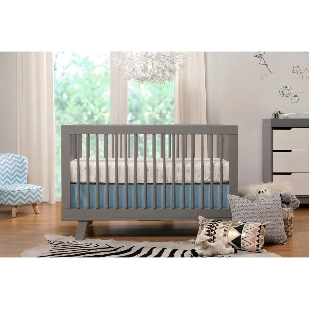 Babyletto Hudson 3-in-1 Convertible Crib with Toddler Bed Conversion Kit