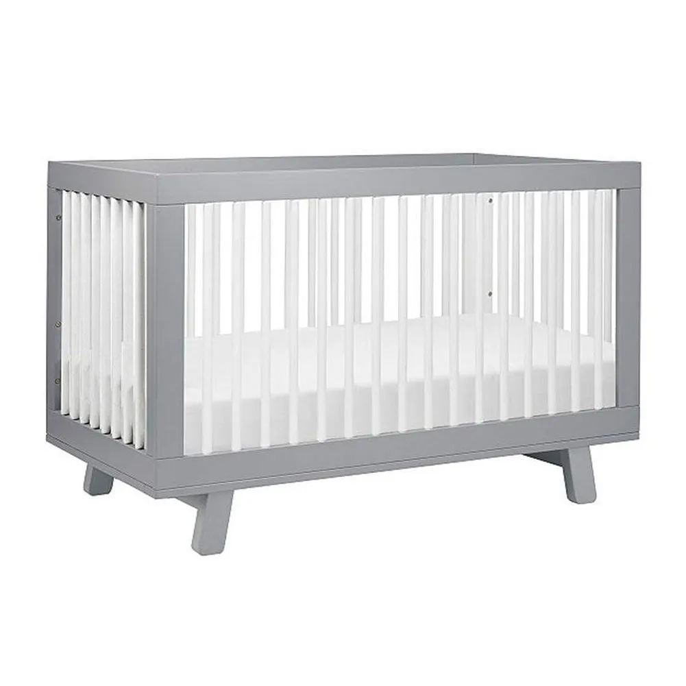 Babyletto Hudson 3-in-1 Convertible Crib with Toddler Bed Conversion Kit
