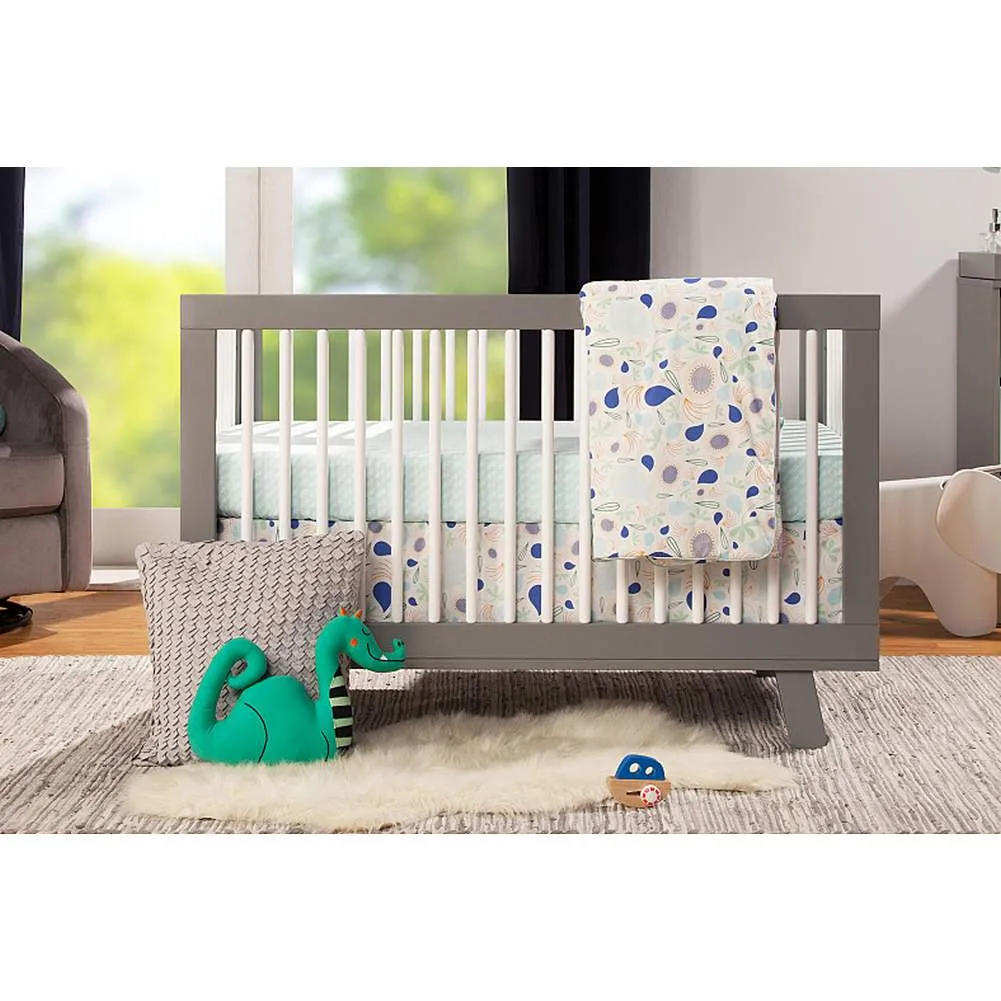 Babyletto Hudson 3-in-1 Convertible Crib with Toddler Bed Conversion Kit