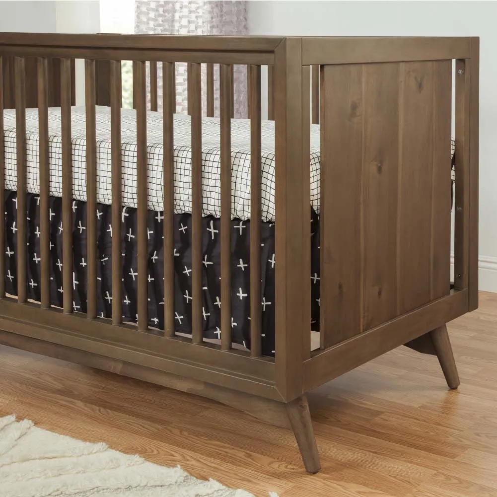 Babyletto Peggy 3-in-1 Convertible Crib - Natural Walnut