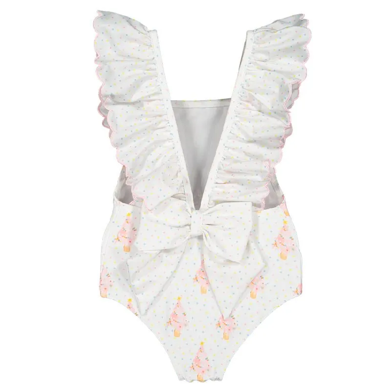 Baby/Toddler Girl's Cartoon Design Swimsuit