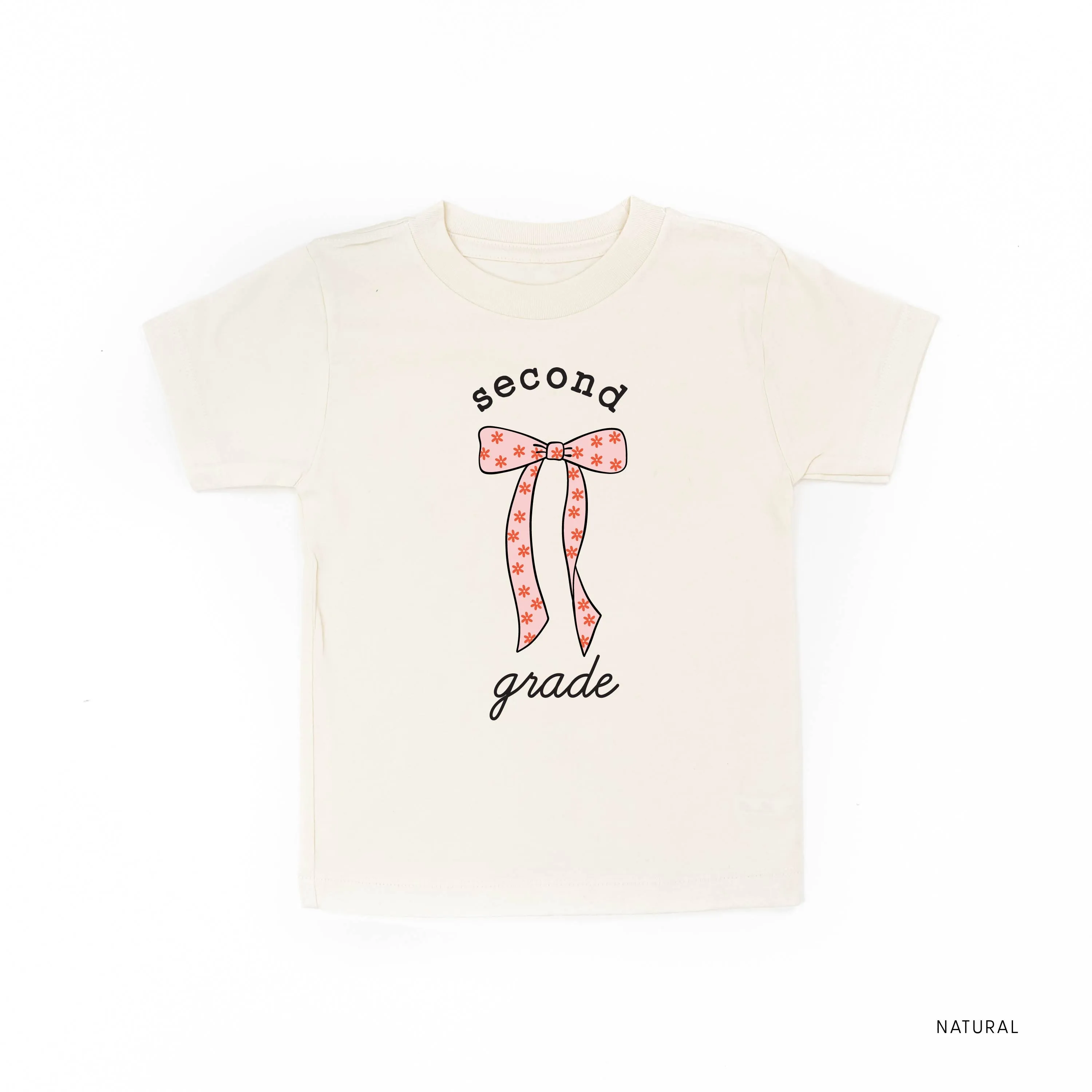 Back to School Bows - SECOND GRADE - Short Sleeve Child Shirt