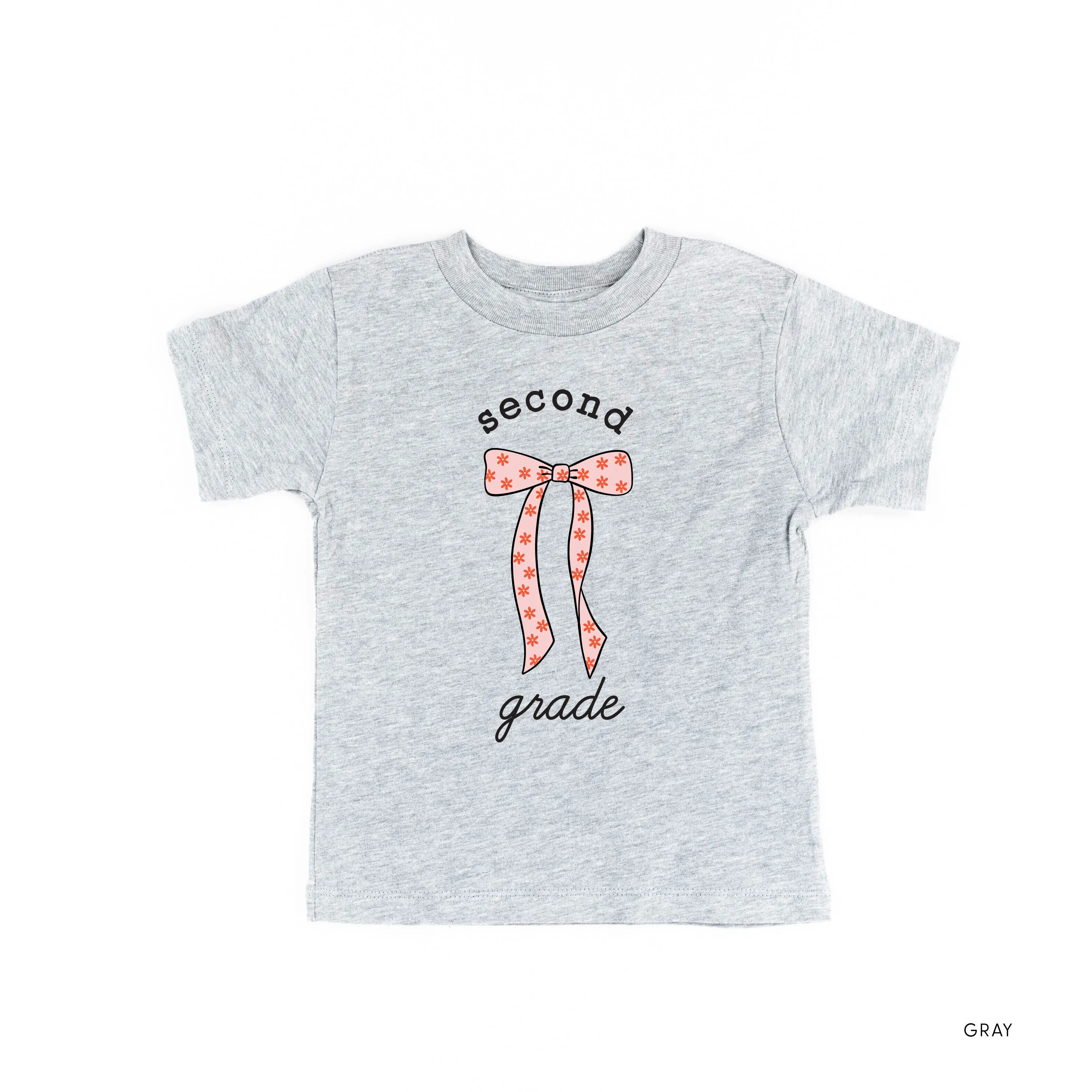 Back to School Bows - SECOND GRADE - Short Sleeve Child Shirt