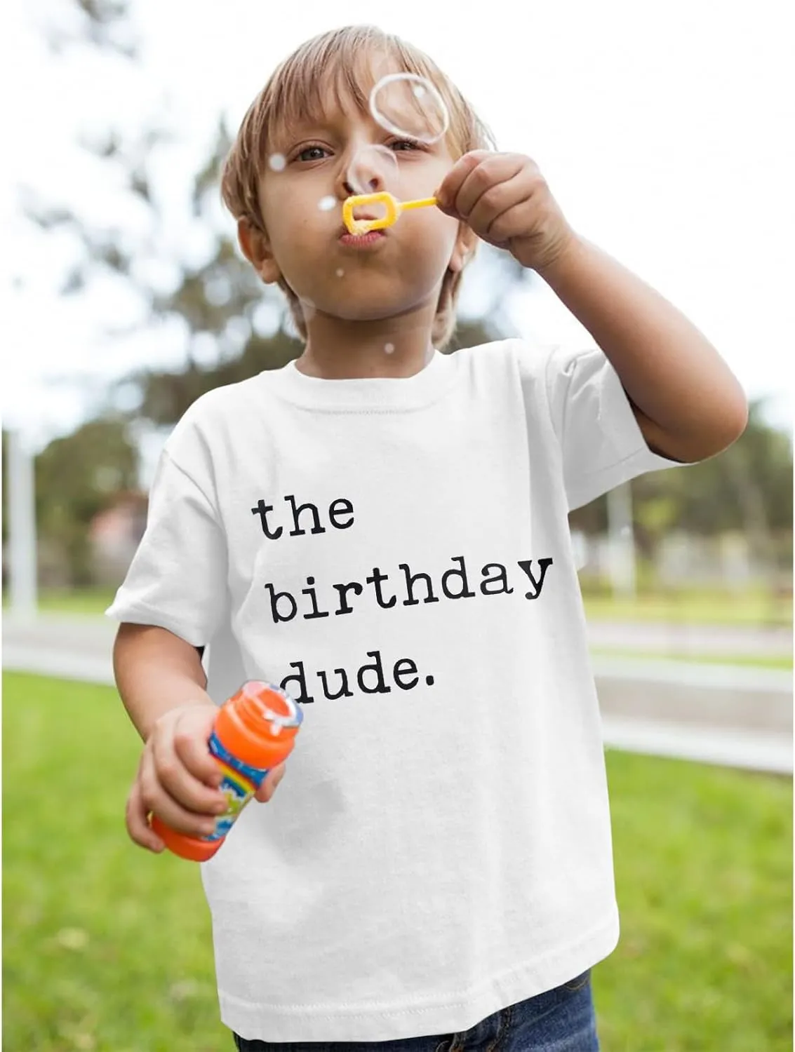 Birthday Boy Shirt Birthday Dude Tshirt 2nd 3rd 4th 5th 6th Toddler Boys B-Day Party Tee Tops