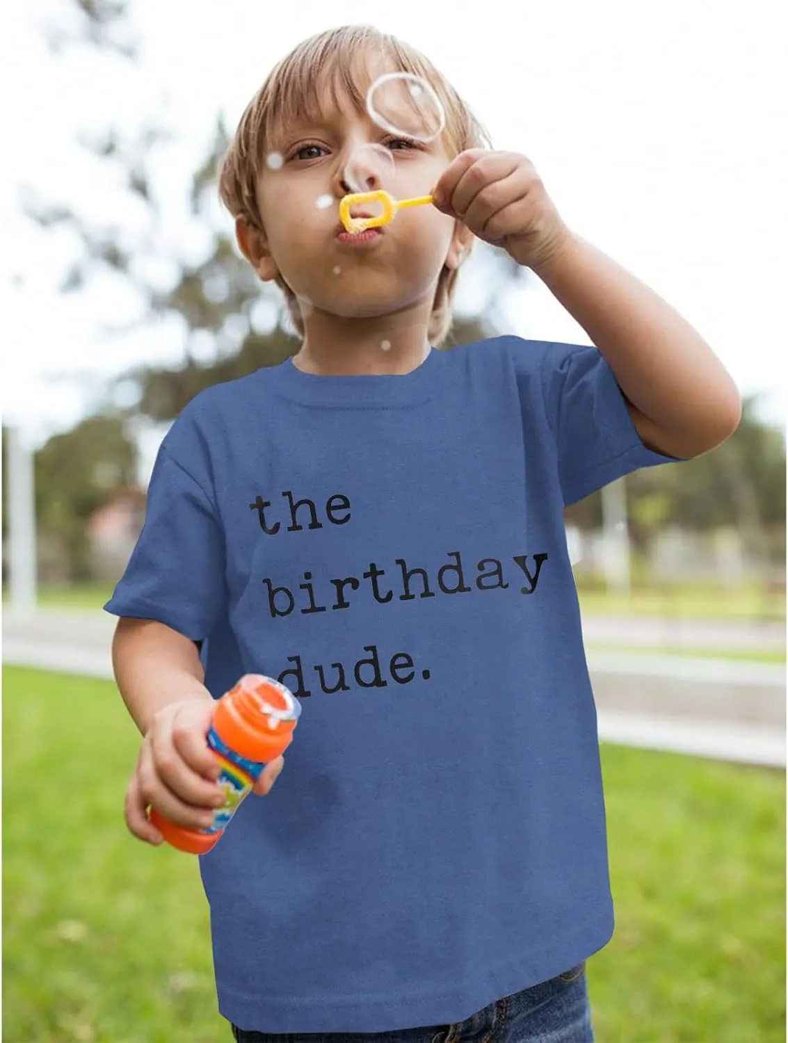 Birthday Boy Shirt Birthday Dude Tshirt 2nd 3rd 4th 5th 6th Toddler Boys B-Day Party Tee Tops