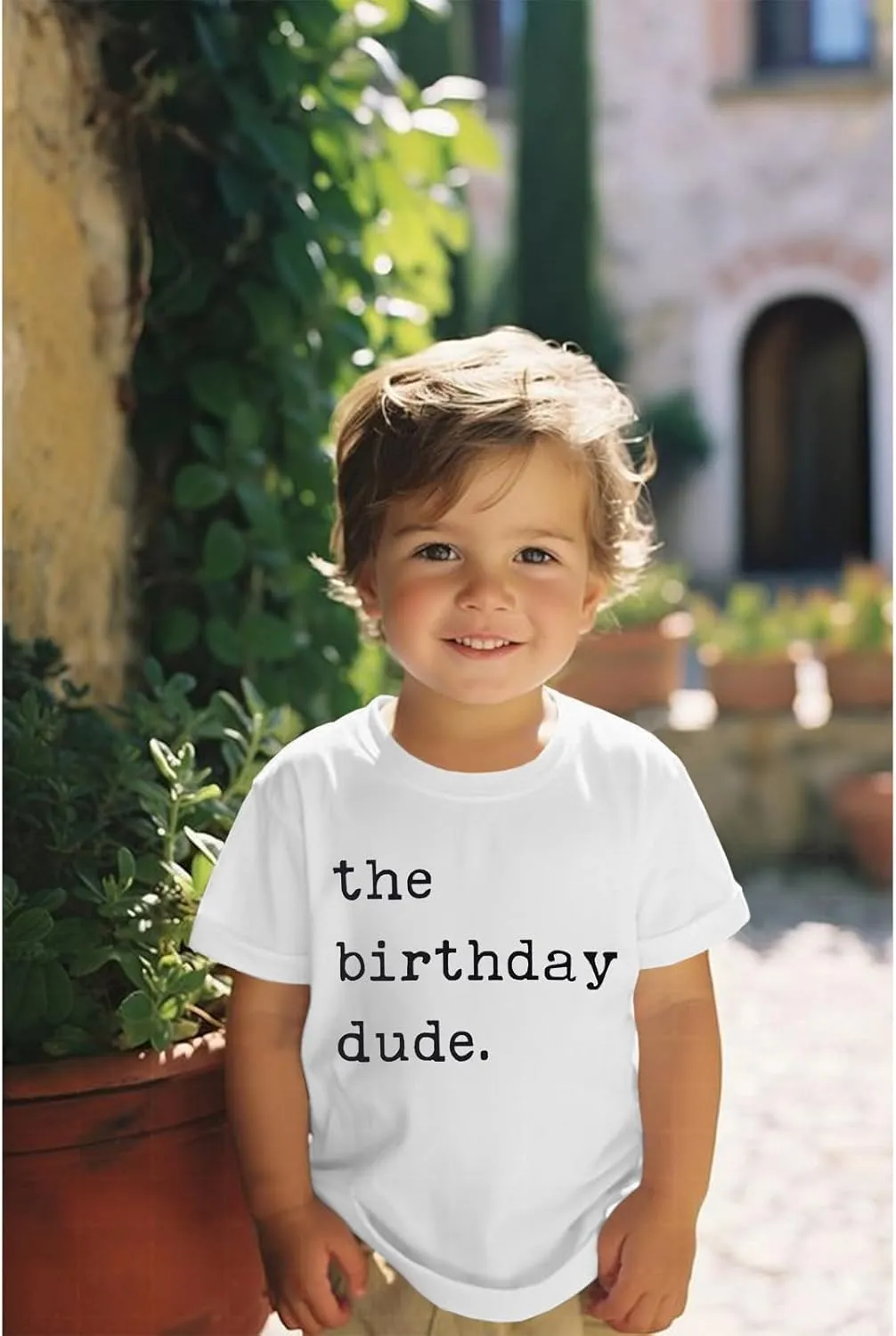 Birthday Boy Shirt Birthday Dude Tshirt 2nd 3rd 4th 5th 6th Toddler Boys B-Day Party Tee Tops