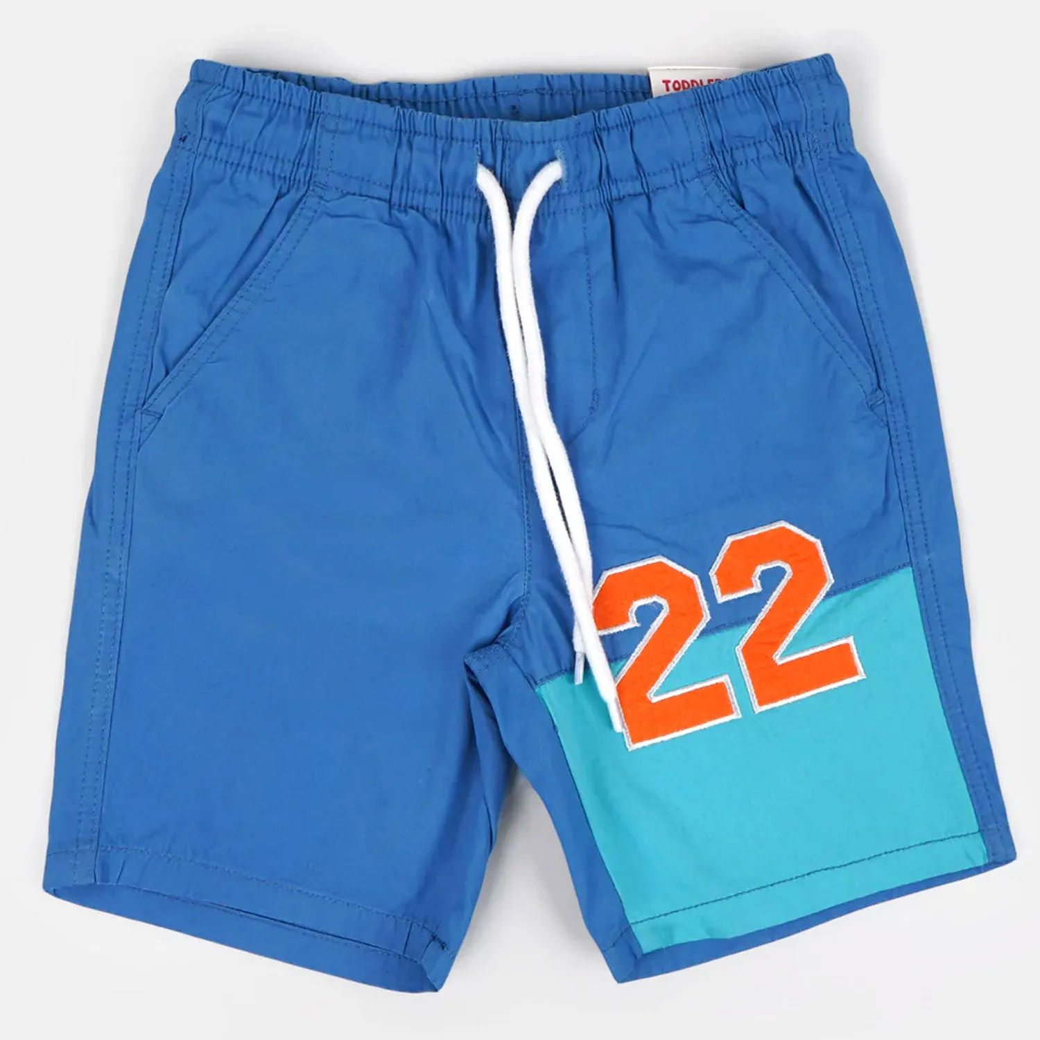 Boys Cotton Short 22 - Blue