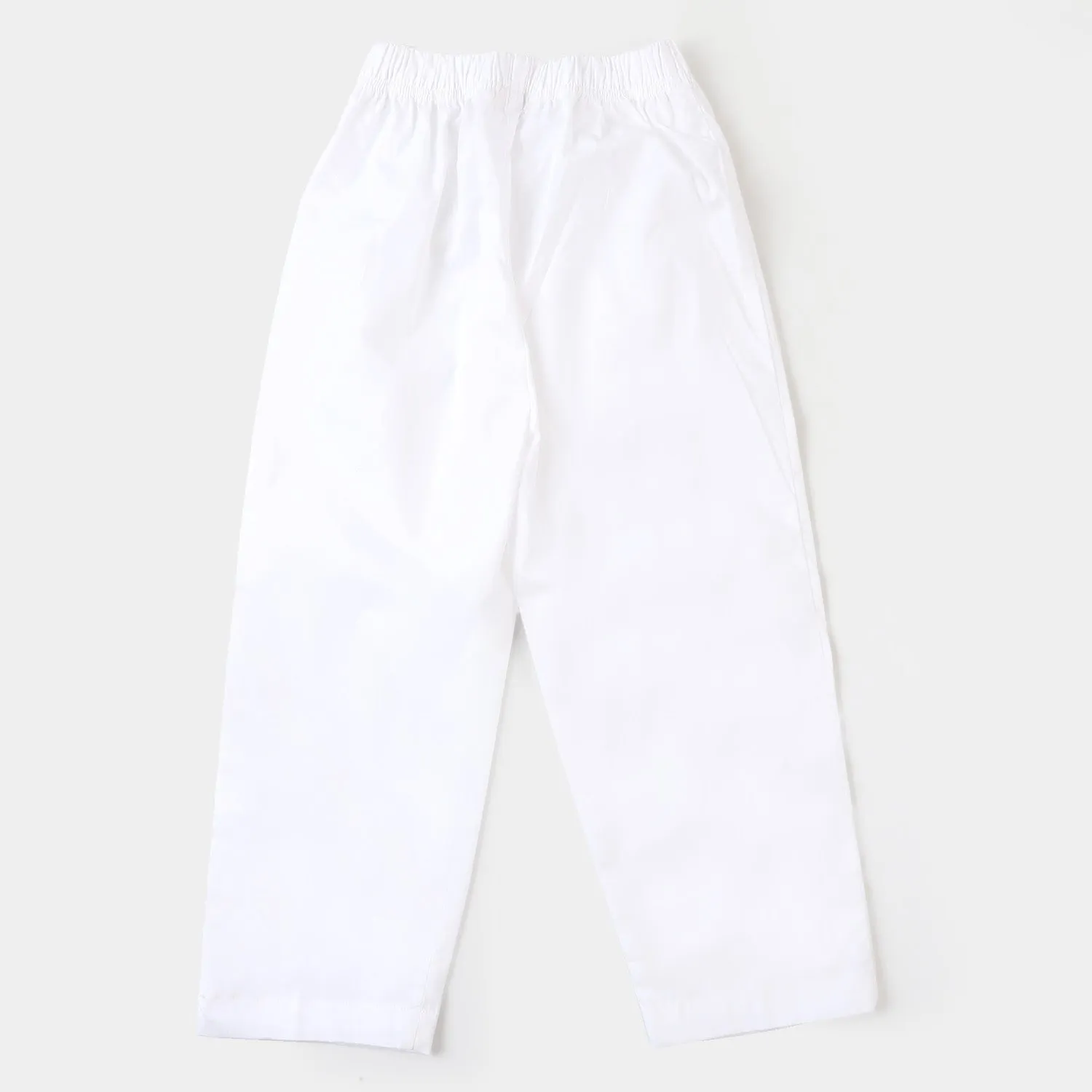 Boys EMBROIDERED Kurta Pajama 708 - White