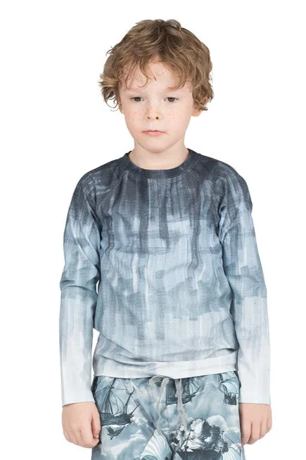 Boys Swim Paper Wings Texta Ombre Rashguard