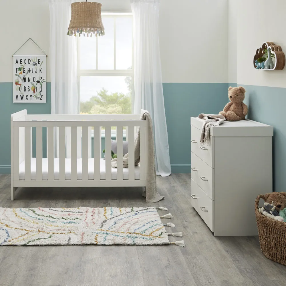 Caro 2 Piece Room Set - White Wash
