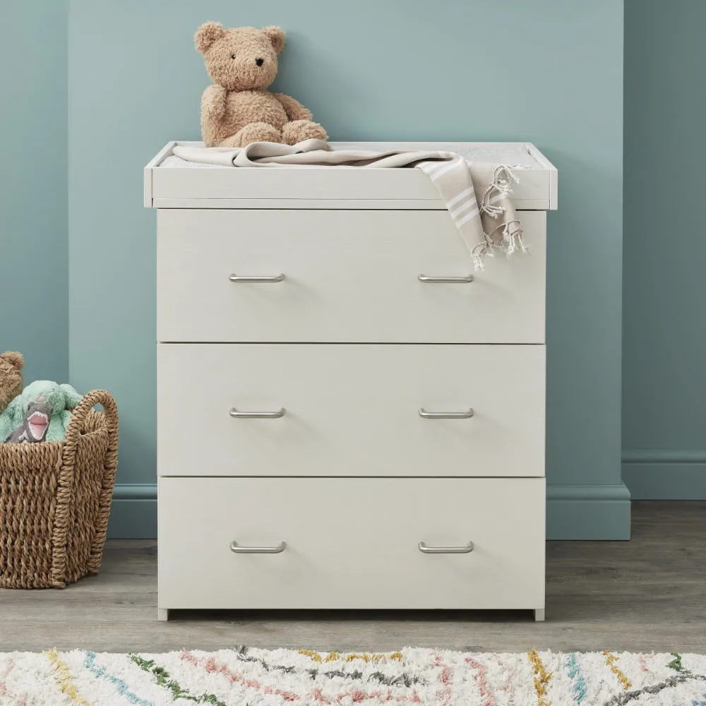 Caro Mini 2 Piece Room Set - White Wash