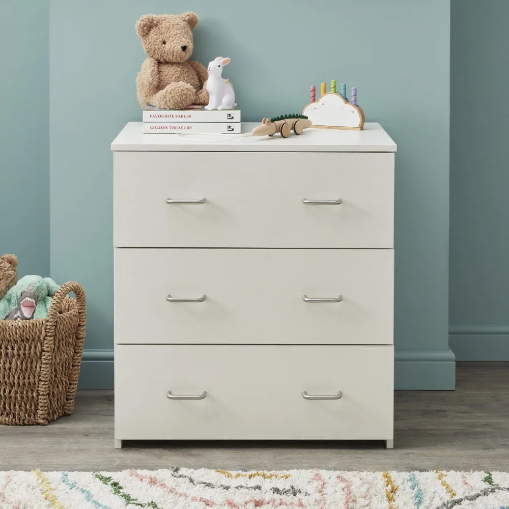 Caro Mini 2 Piece Room Set - White Wash