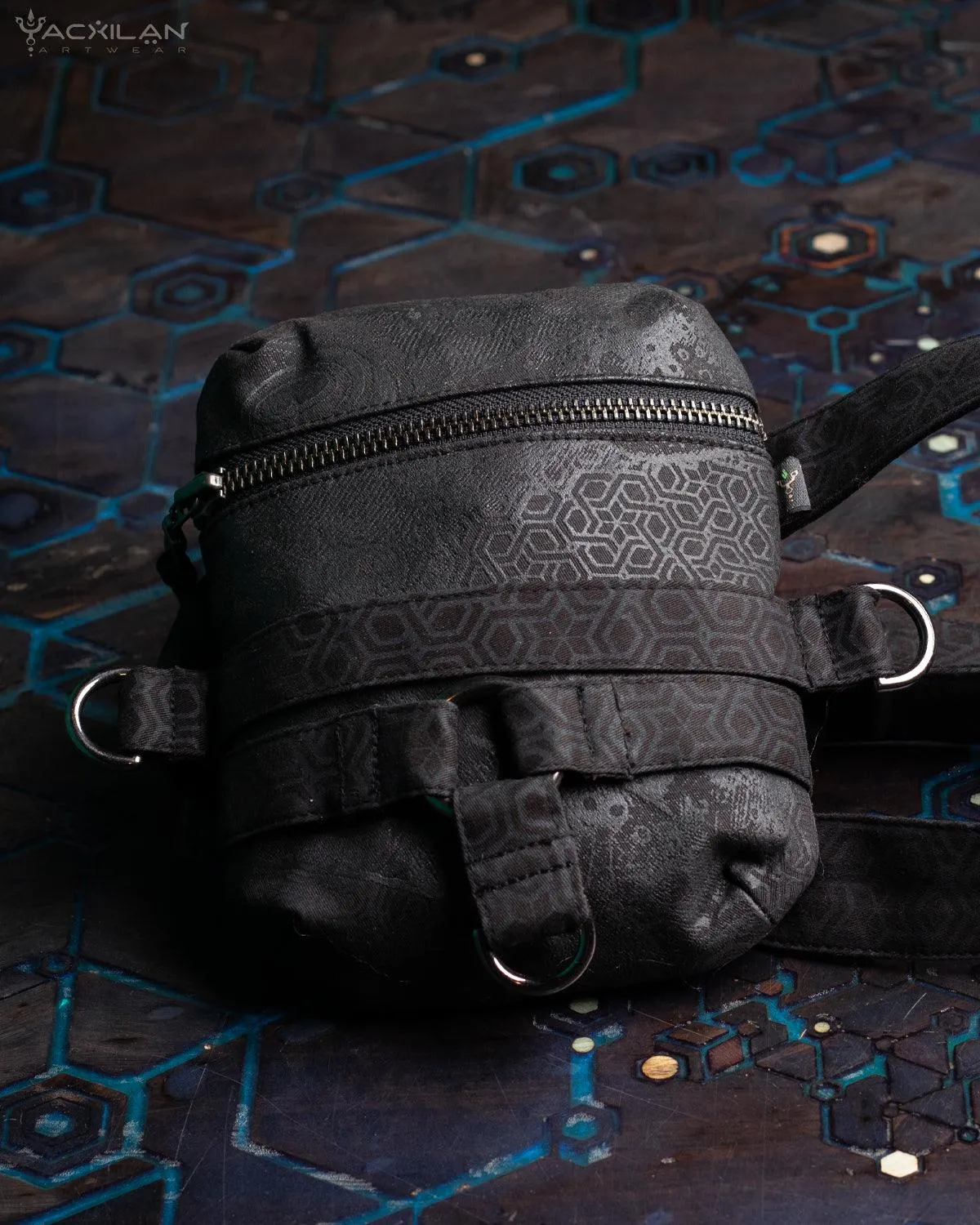 Chotta Bag / Cotton Printed - BLACK BUFO