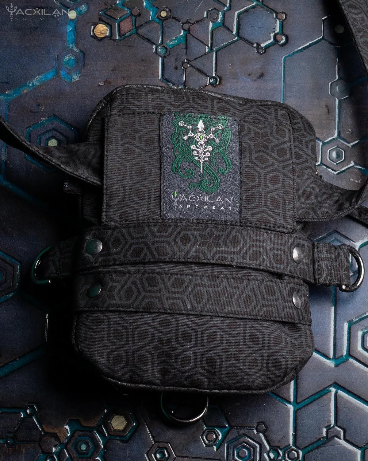 Chotta Bag / Cotton Printed - BLACK BUFO
