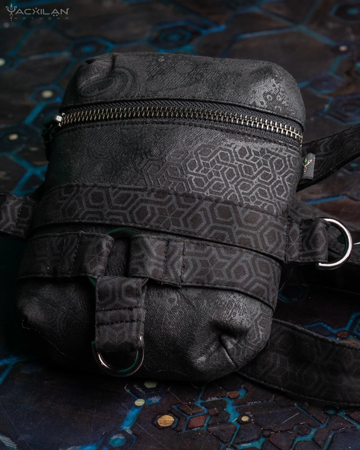 Chotta Bag / Cotton Printed - BLACK BUFO