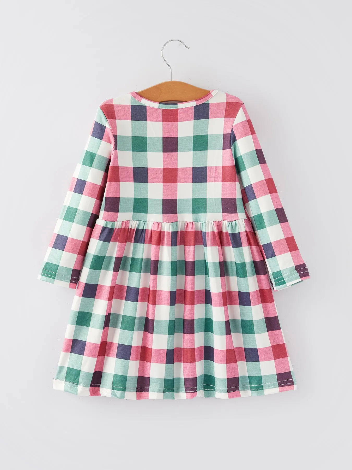 Christmas Plaid Girls Dress