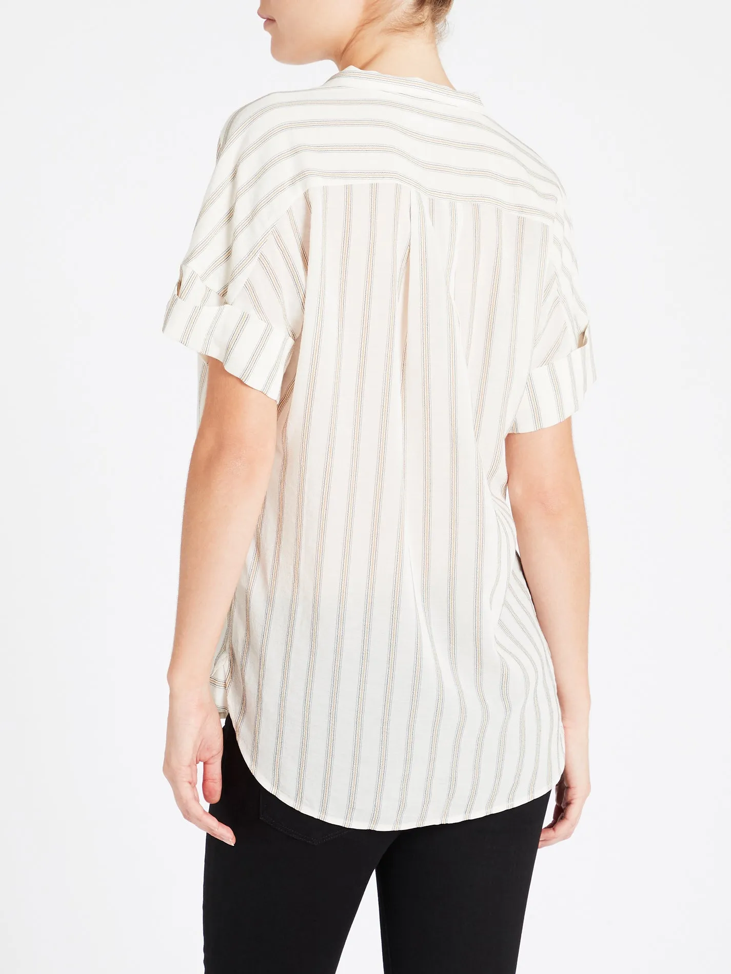 Clean Collar Short Sleeve Shirt