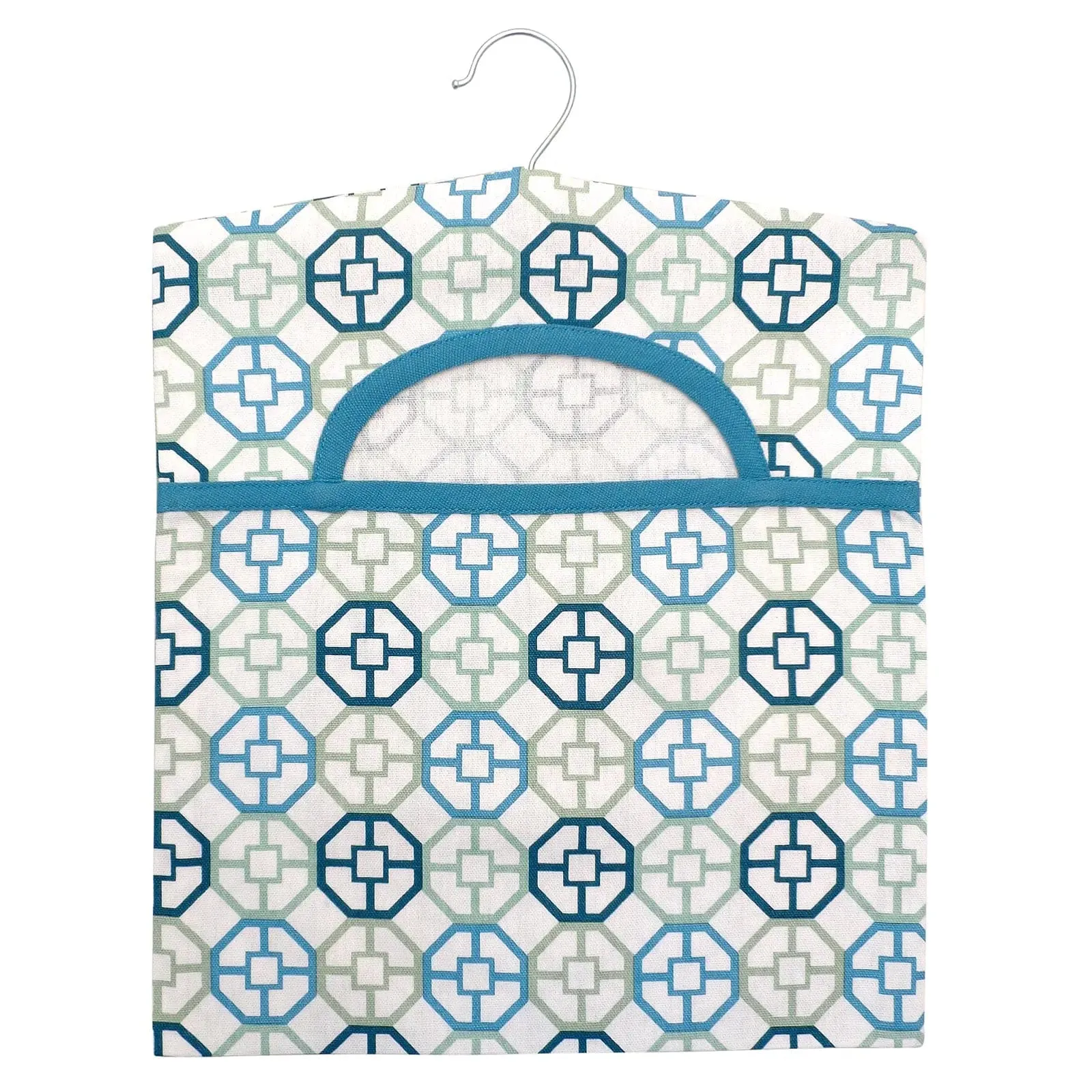 Clothes Peg Storage Bag With Hanger Hook 100% Cotton 35cm
