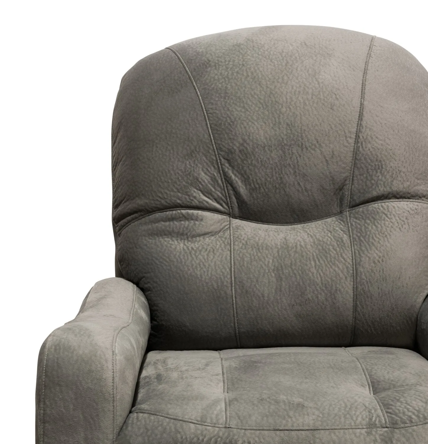 Coleraine Polyester Recliner - Grey