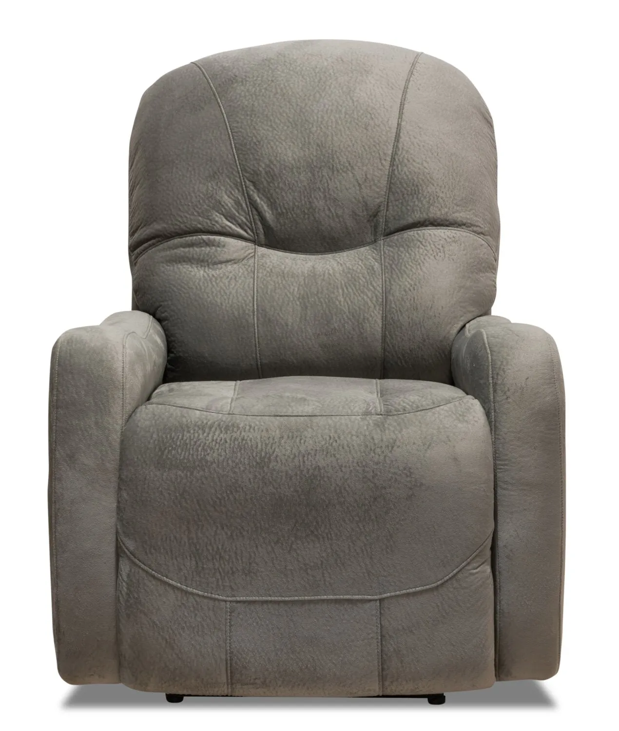 Coleraine Polyester Recliner - Grey