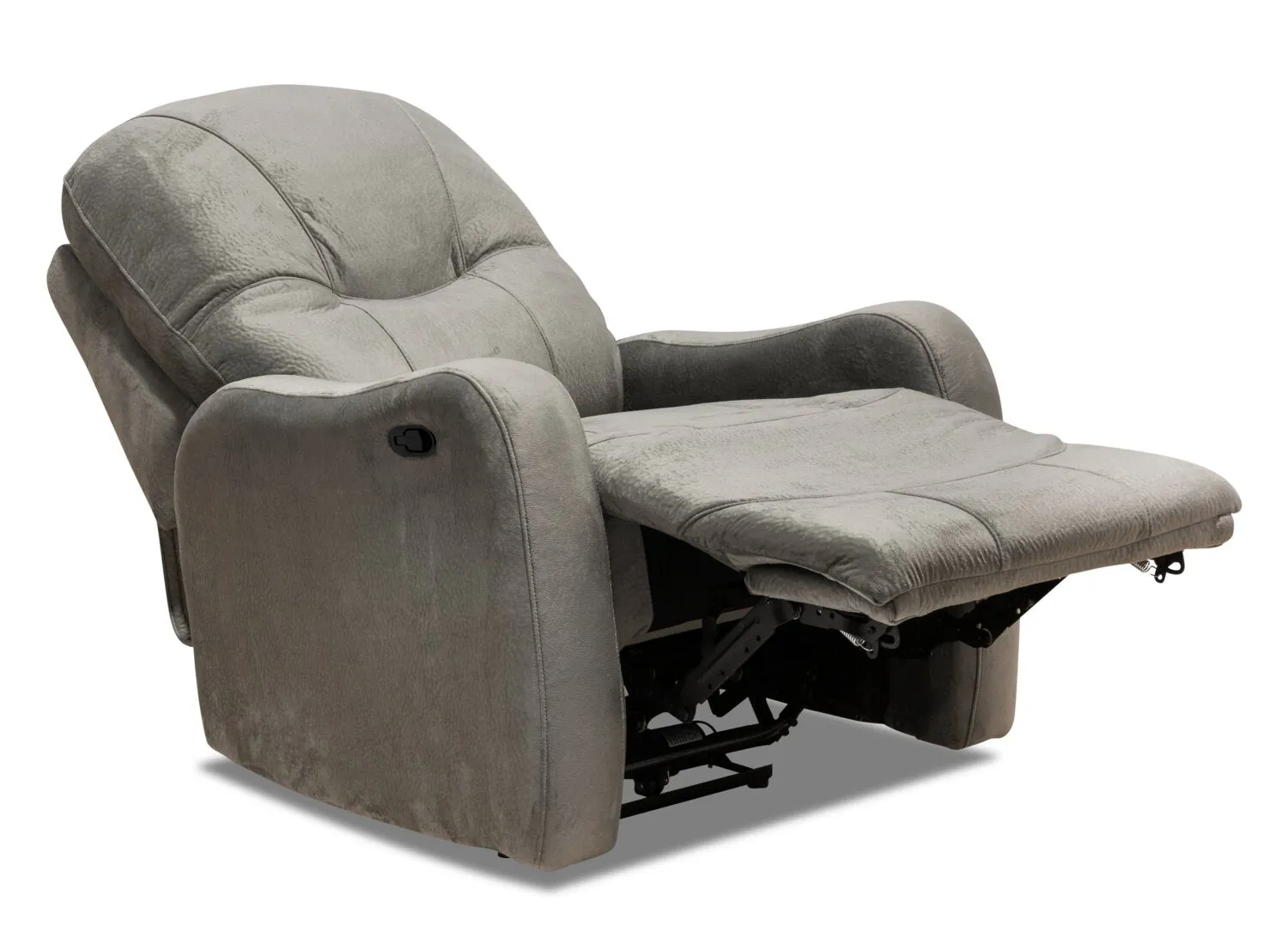 Coleraine Polyester Recliner - Grey