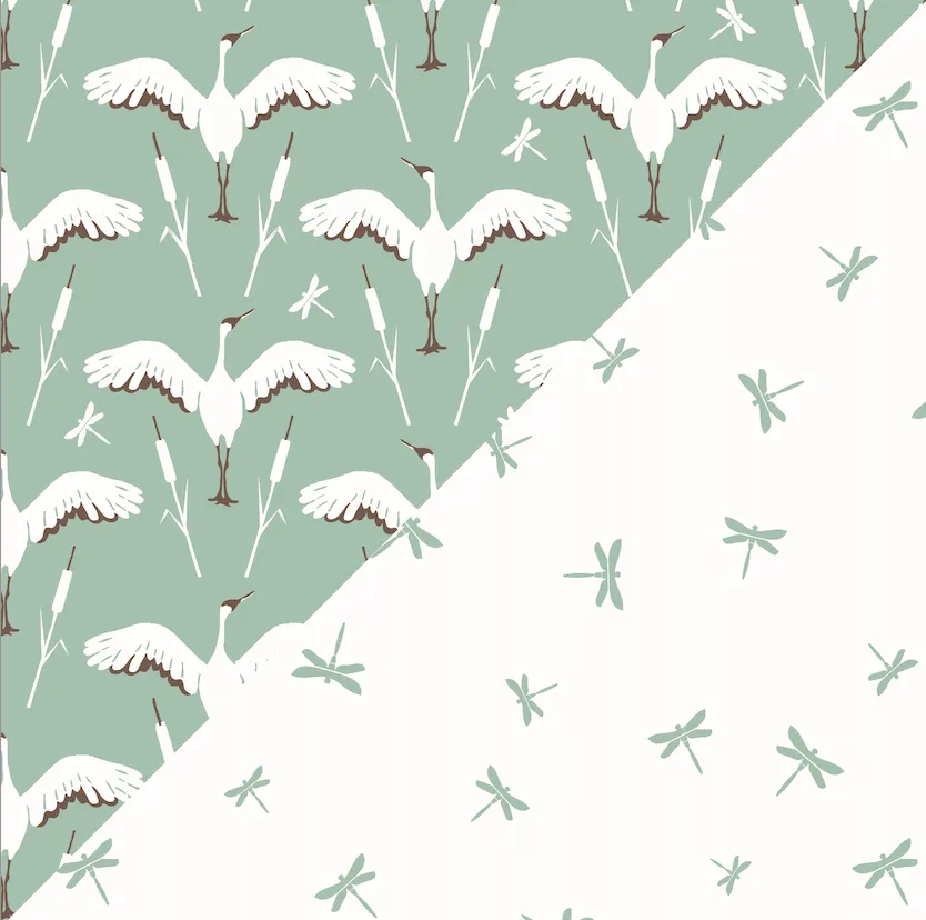 Crane   Dragonfly Oh So Soft Muslin Super Snuggle Blanket