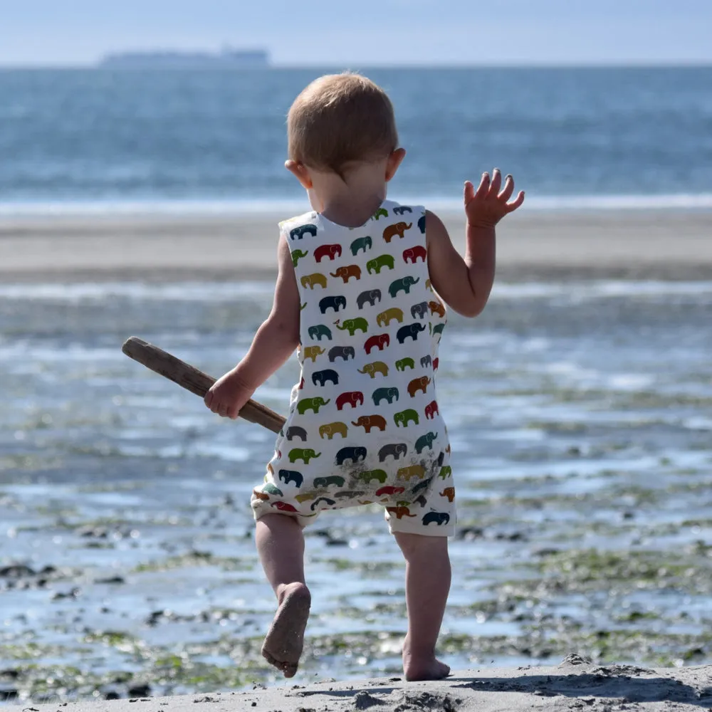 Custom Organic Cotton Rompers (0-3T)