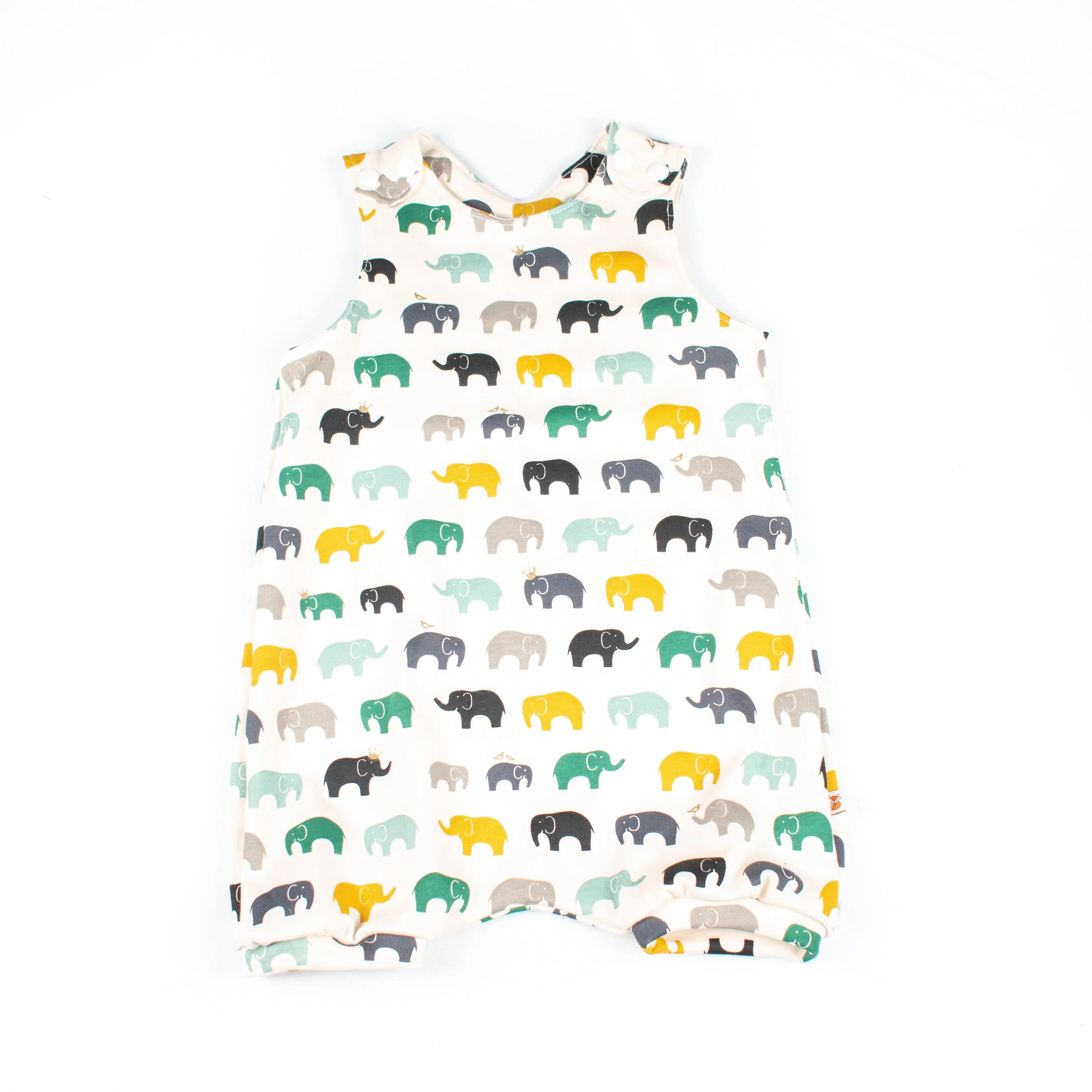 Custom Organic Cotton Rompers (0-3T)