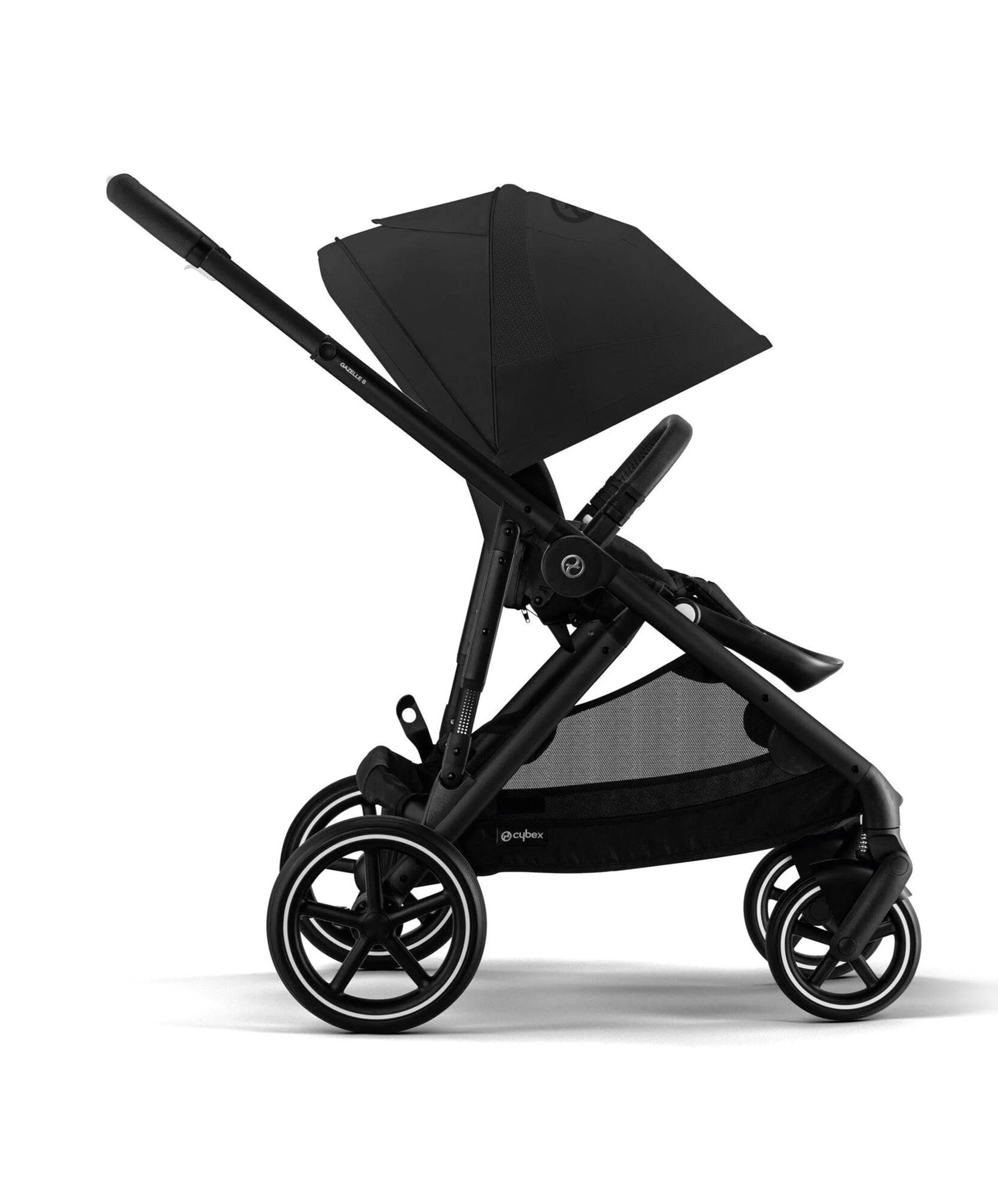 Cybex Gazelle S Pushchair Bundle (5 piece) - Moon Black