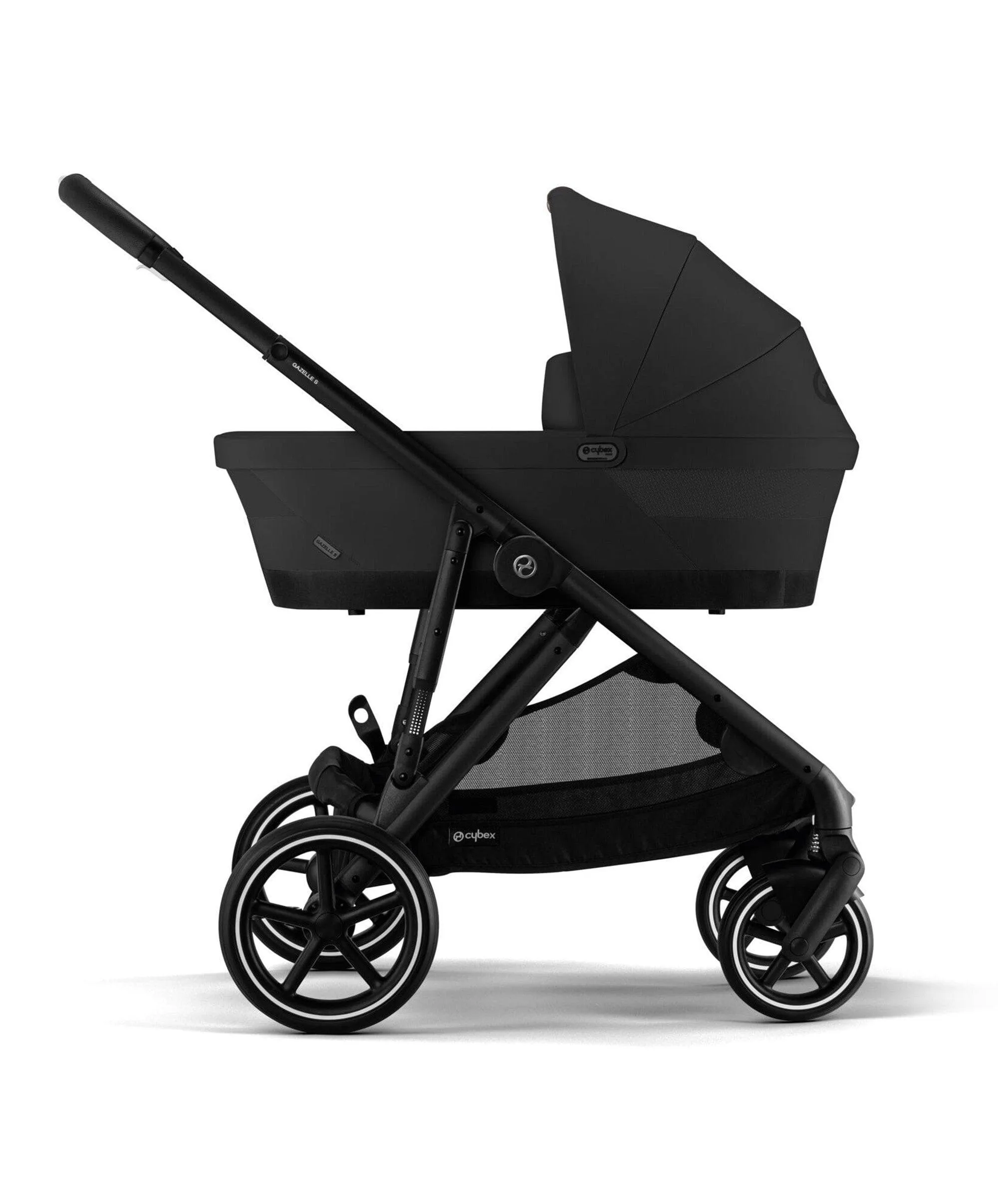 Cybex Gazelle S Pushchair Bundle (5 piece) - Moon Black