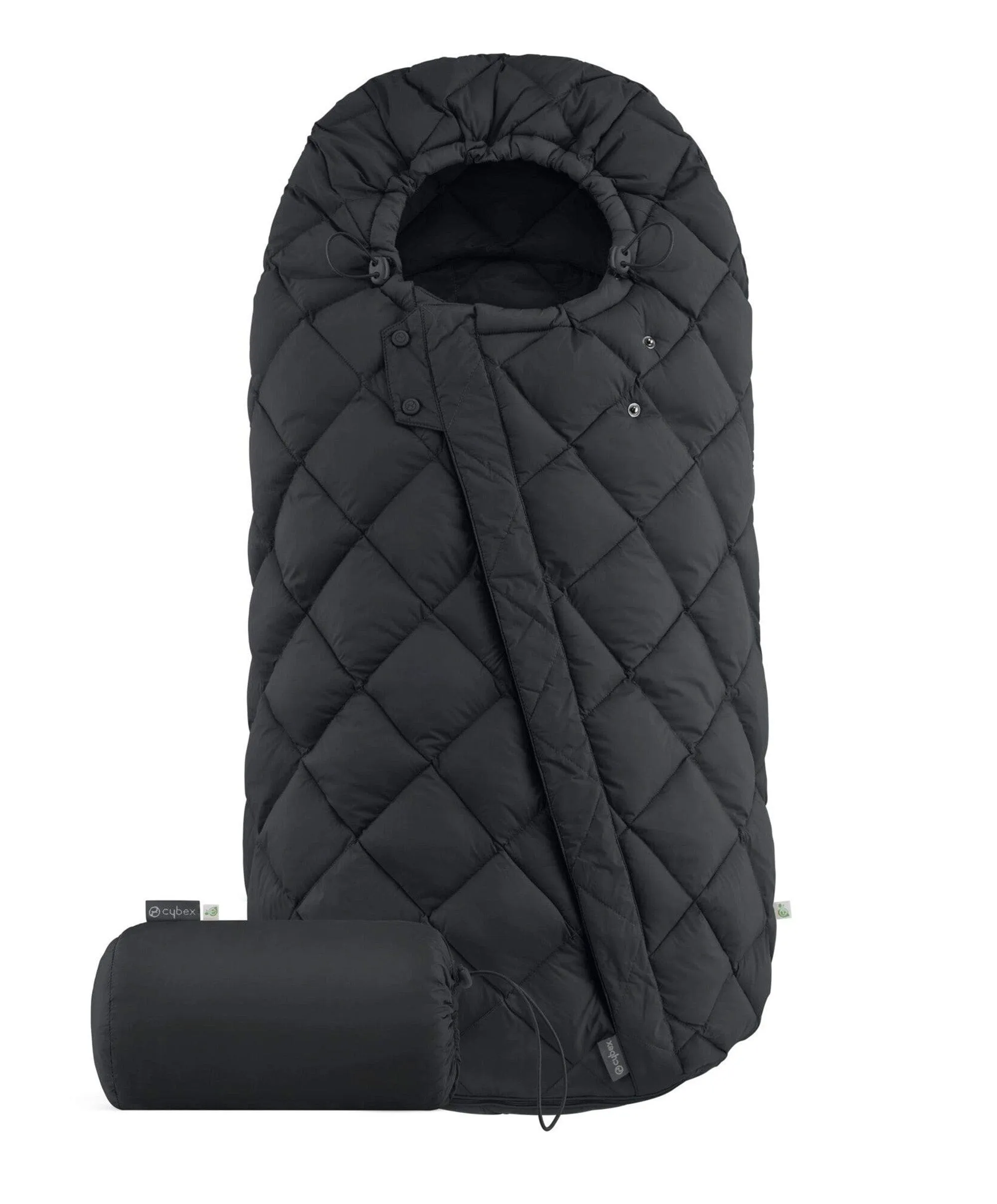 Cybex Gazelle S Pushchair Bundle - Moon Black (6 Piece) with Aton B2 Car Seat