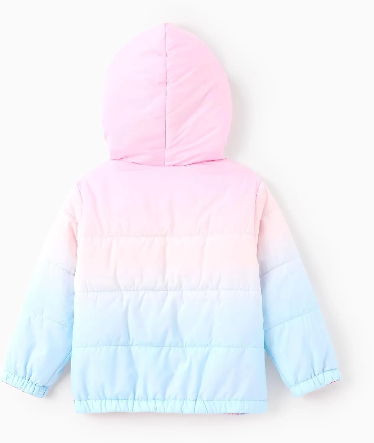 Disney Frozen Elsa Princess Belle Moana Minnie Toddler Girl Puffer Jacket Lightweight Packable Warmth Winter Coat 2-10 Years