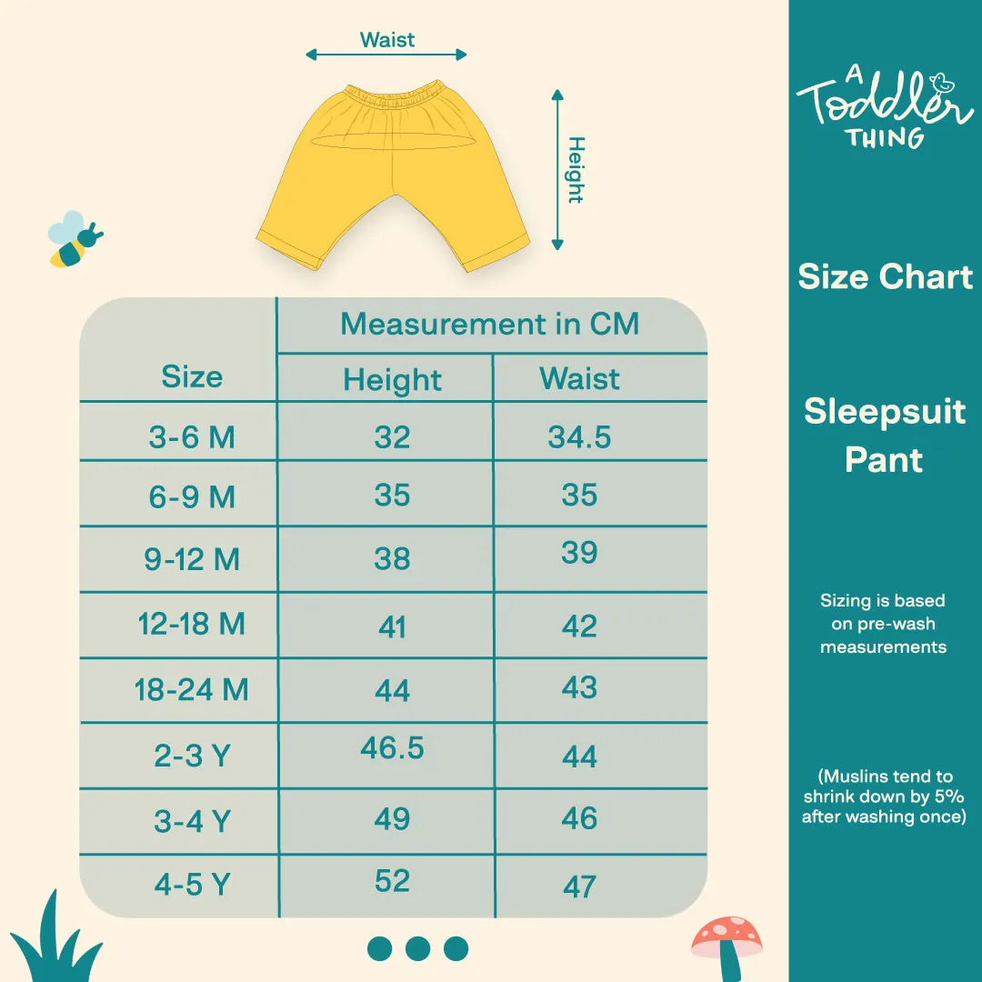 Dollyfin - Muslin Sleep Suit for babies and kids (Unisex)