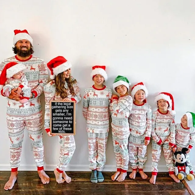 Family Matching Christmas Pajamas Set