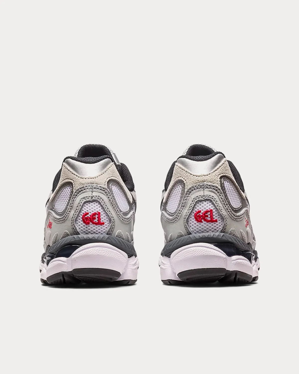 Gel-NYC White / Steel Grey Low Top Sneakers