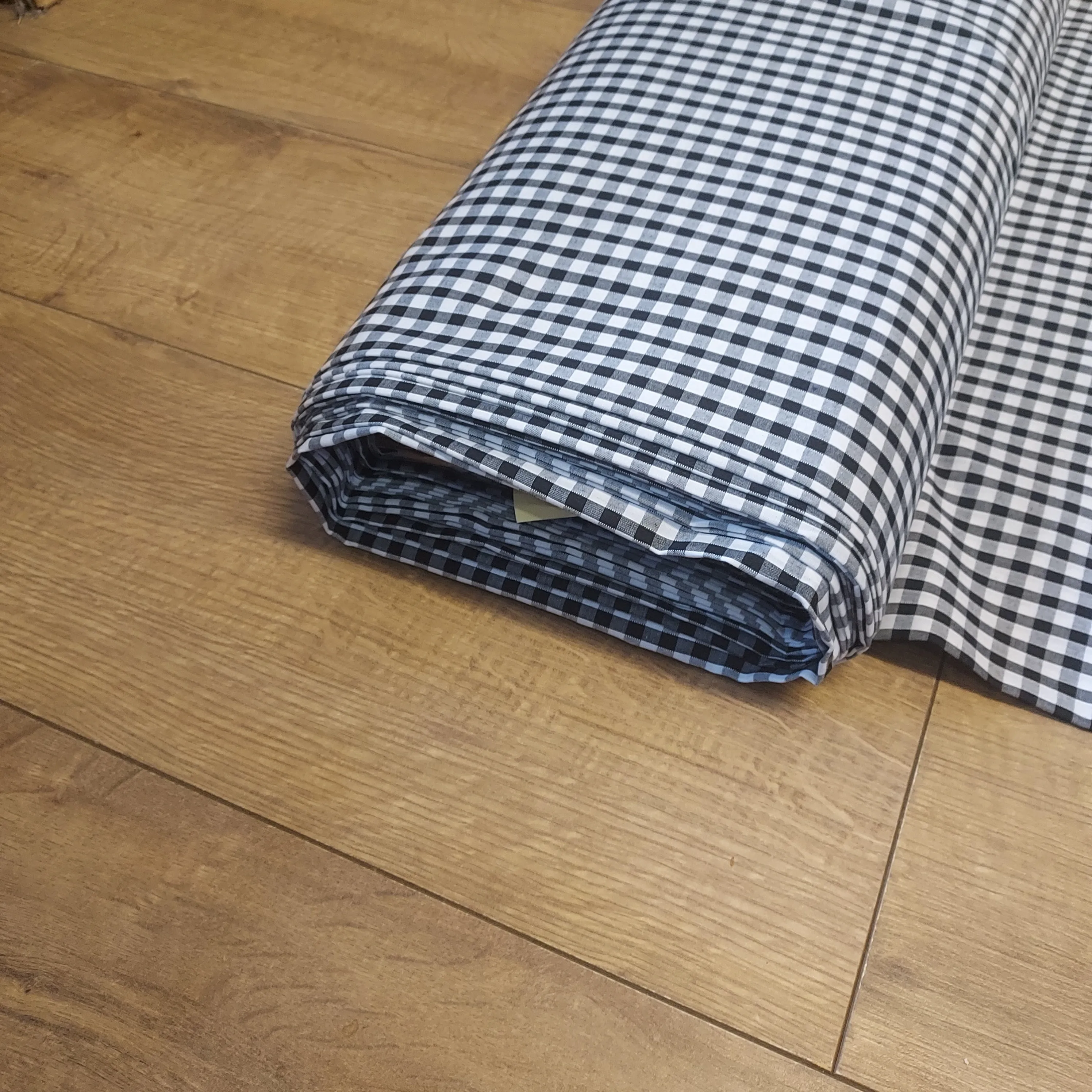 Gingham 1/4in Check Cotton Fabric - Various Shades