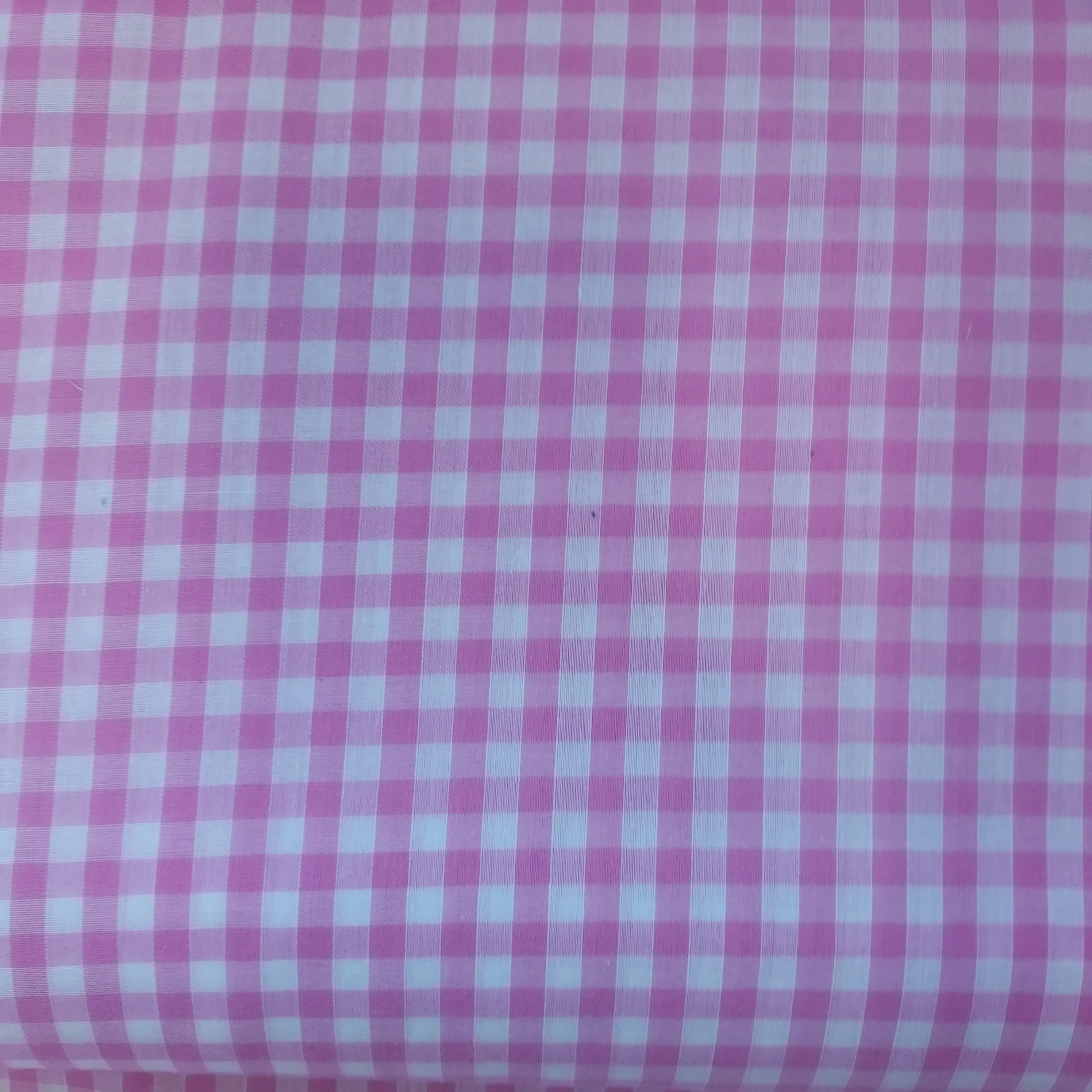 Gingham 1/4in Check Cotton Fabric - Various Shades