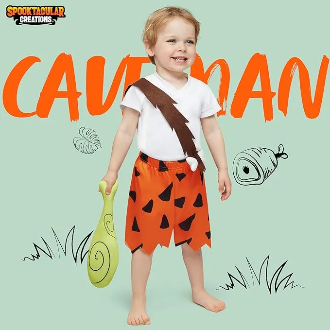 Halloween Toddler Caveman Costume
