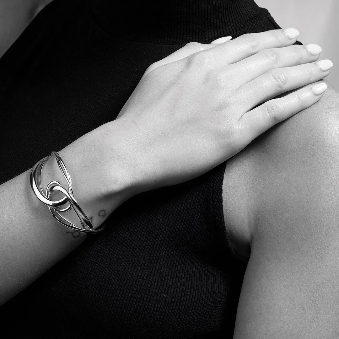 KH 71163RP INFINITY CUFF BANGLE
