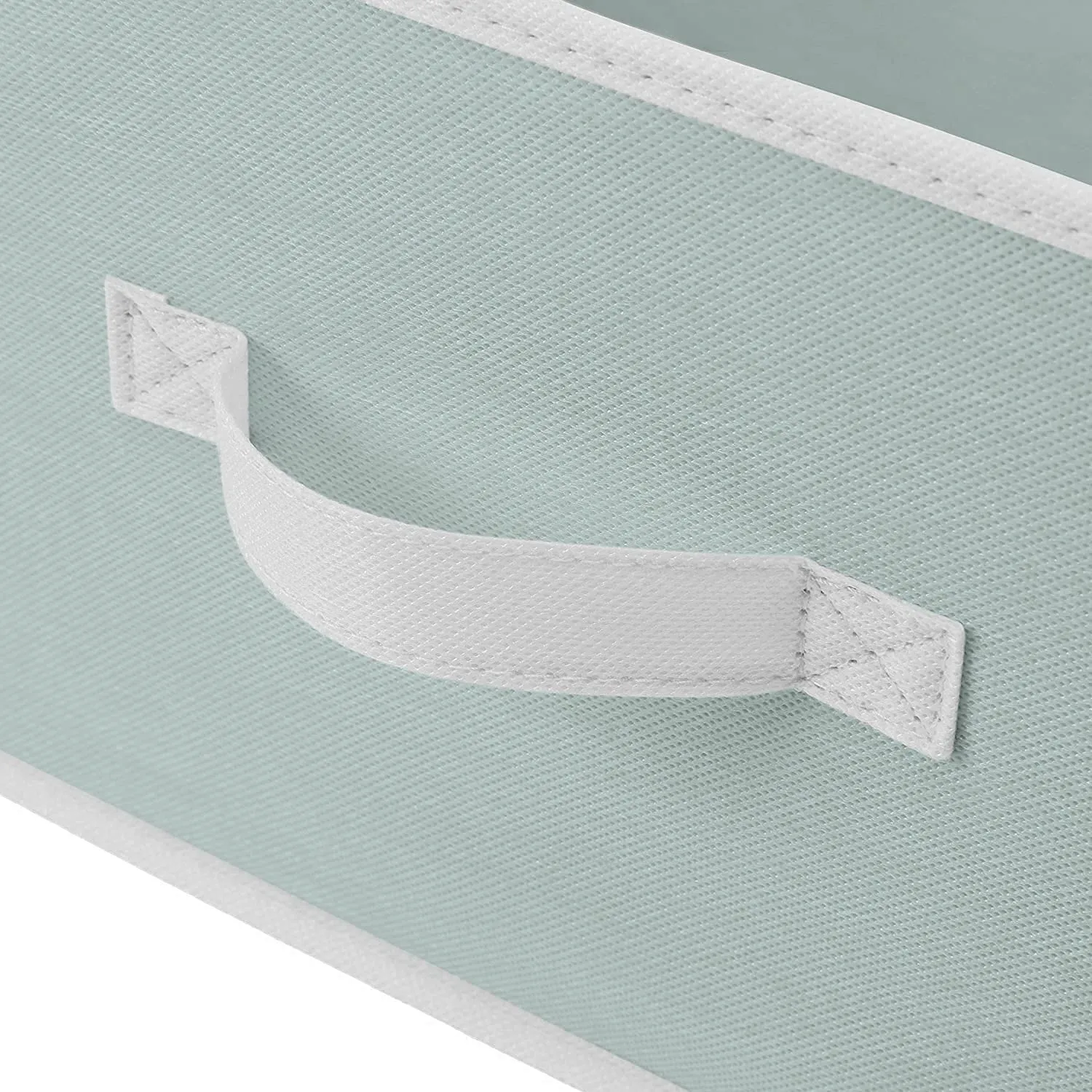 Kuber Industries Non-Woven Rectangular Flodable Cloth Storage Box, Pack of 4 (Grey & Brown)-HS40KUBMART23931