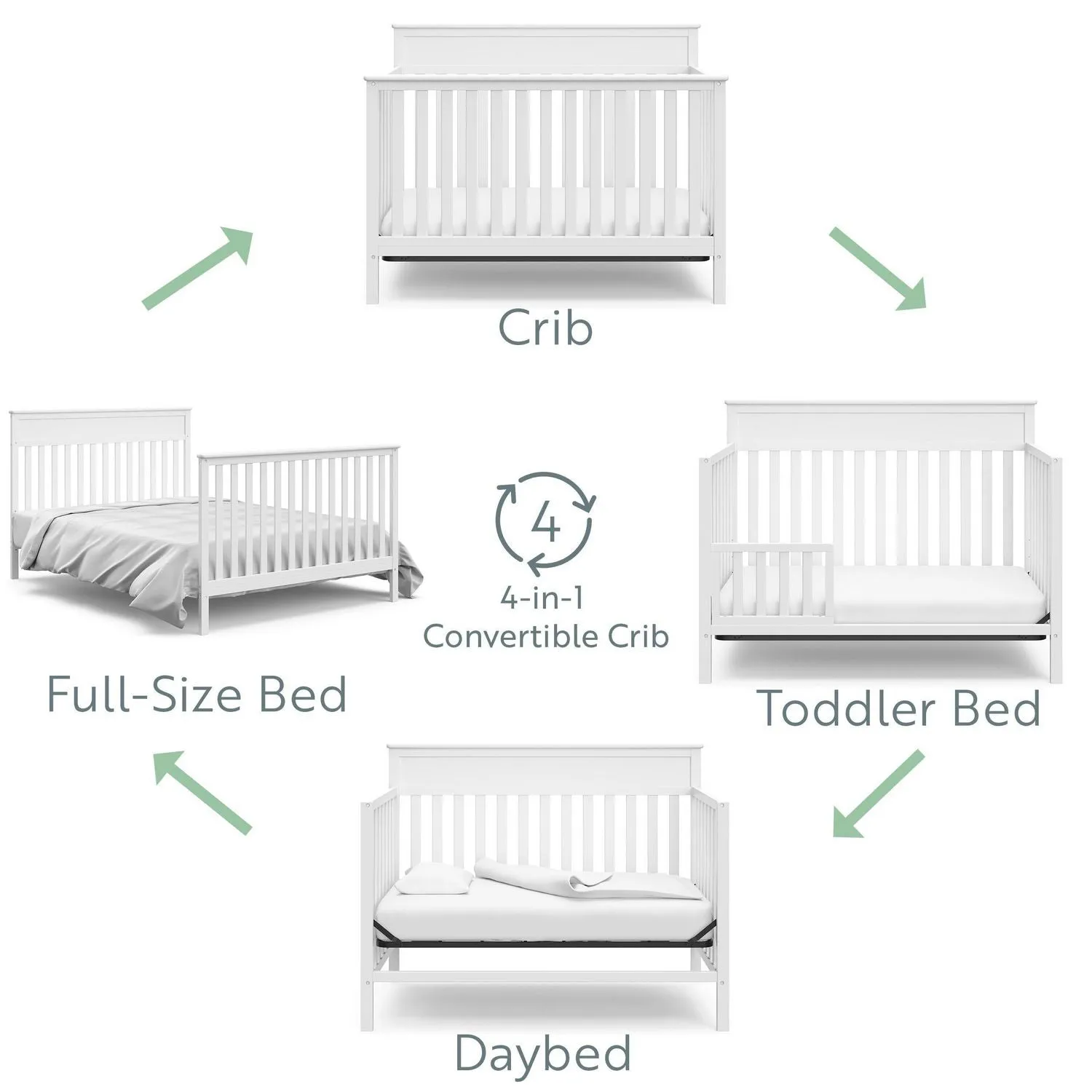 Ledger II 2-Piece Changer Collection | White
