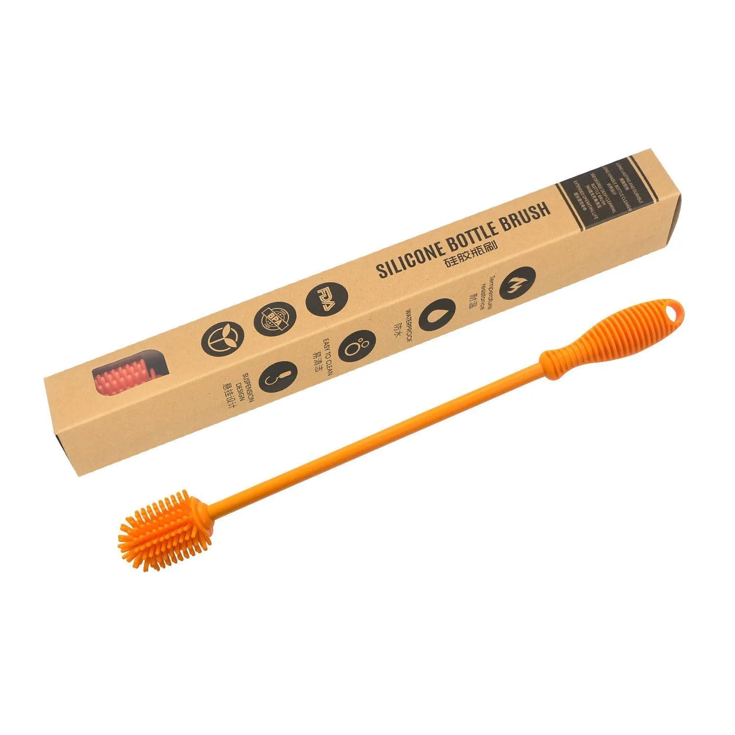 LovelyRLovely Silicone Baby Bottle Brush Cleaner