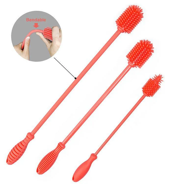 LovelyRLovely Silicone Baby Bottle Brush Cleaner